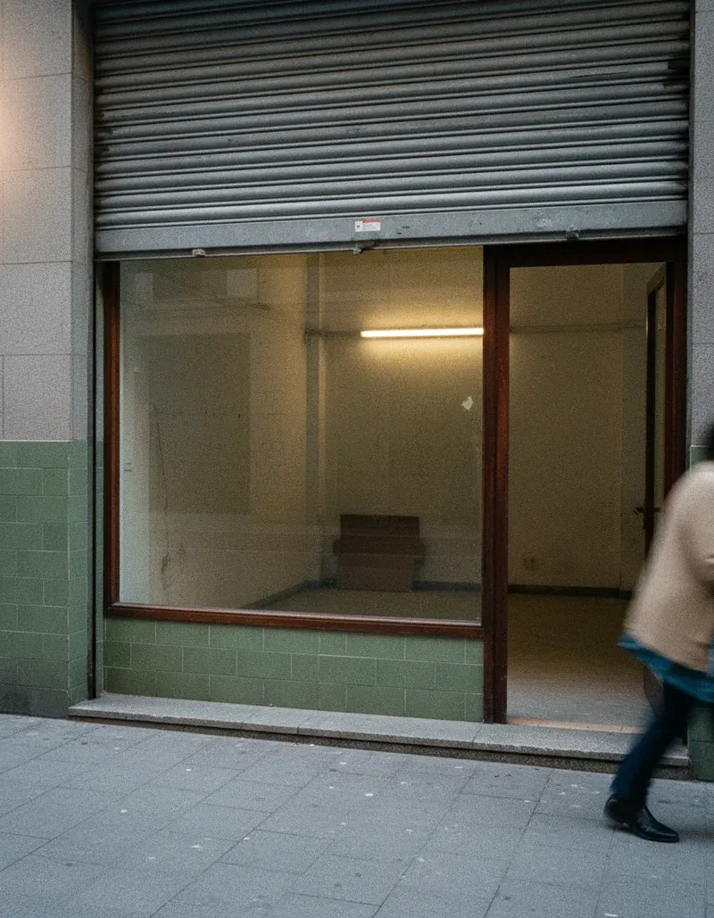 Interior de un local, imagen de ambiente.